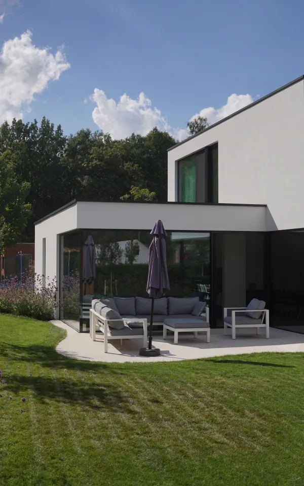 achtergevel crepie terras tuin